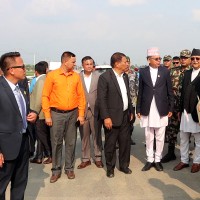 भरतपुरमा सडक उद्घाटन कार्यक्रम स्थानीयद्वारा बहिष्कार, प्रधानमन्त्रीको विरोधमा भव्य नाराबाजी Image